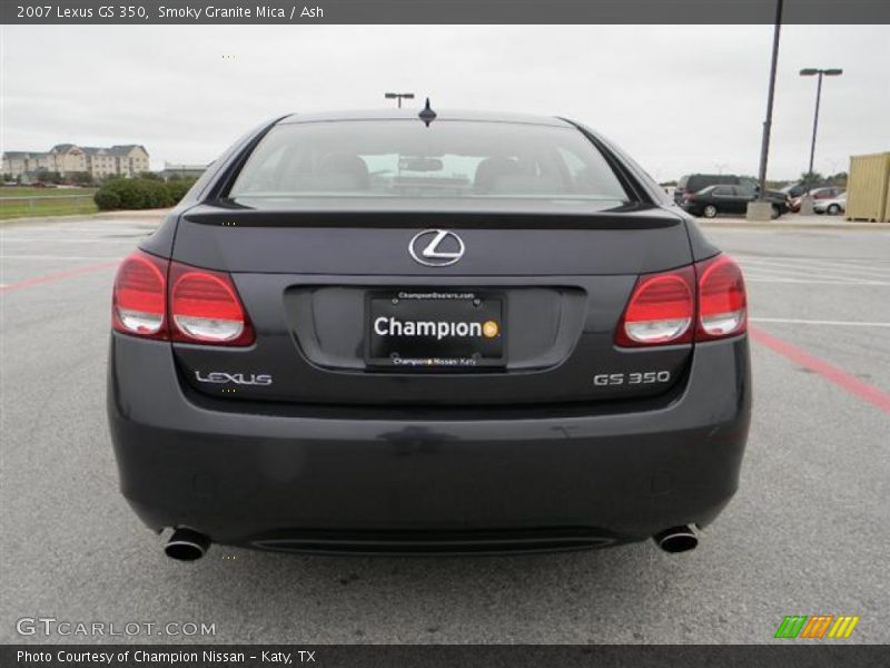 Smoky Granite Mica / Ash 2007 Lexus GS 350