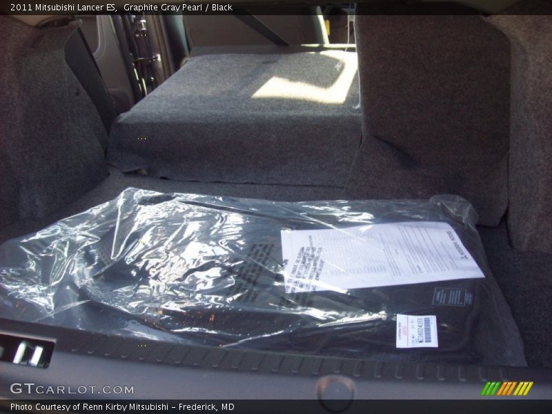 Graphite Gray Pearl / Black 2011 Mitsubishi Lancer ES