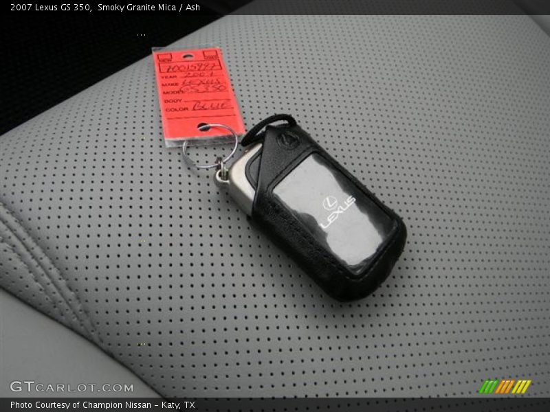 Smoky Granite Mica / Ash 2007 Lexus GS 350