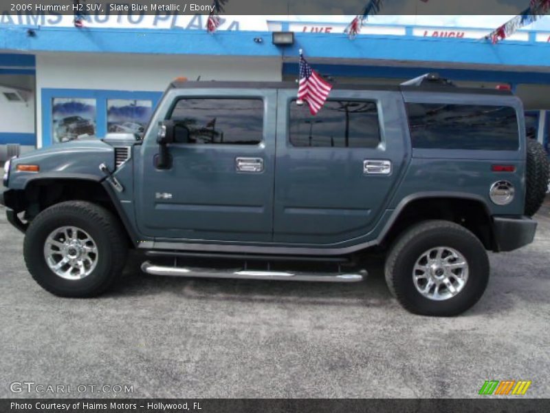 Slate Blue Metallic / Ebony 2006 Hummer H2 SUV