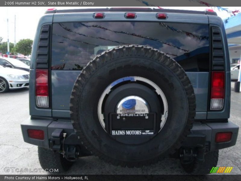 Slate Blue Metallic / Ebony 2006 Hummer H2 SUV