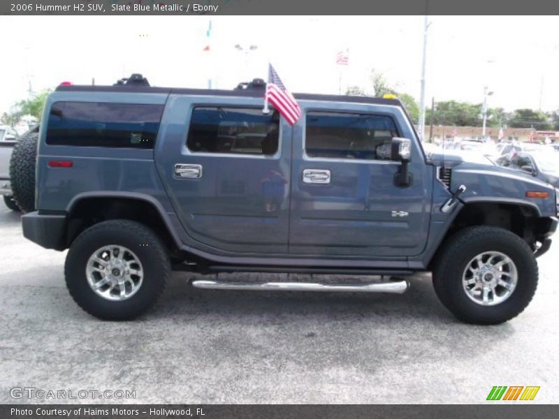 Slate Blue Metallic / Ebony 2006 Hummer H2 SUV