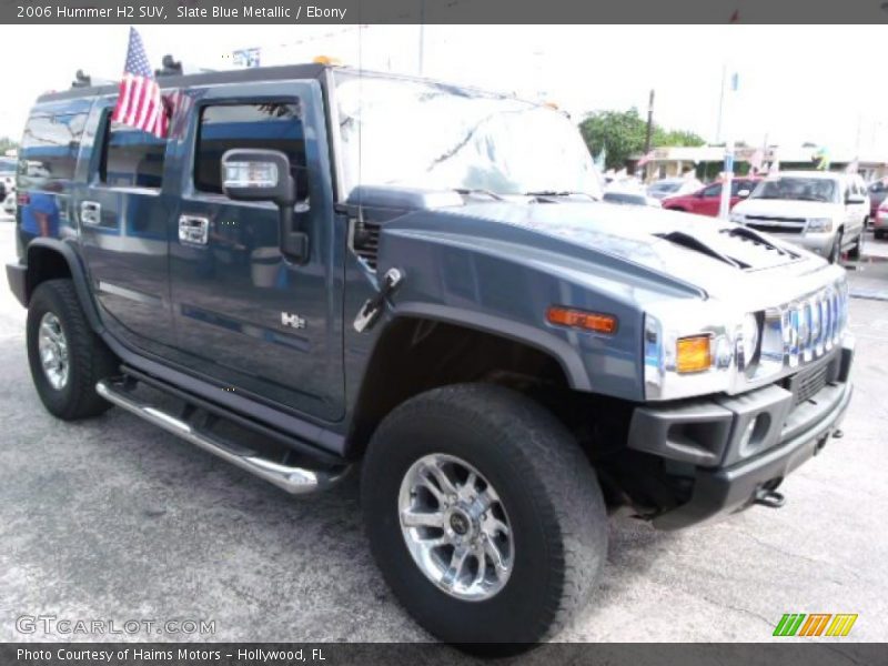 Slate Blue Metallic / Ebony 2006 Hummer H2 SUV