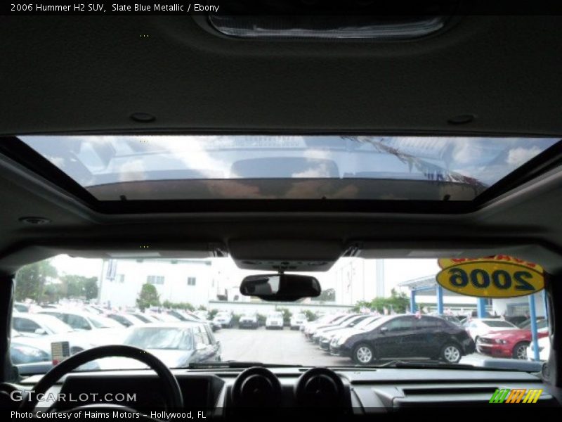 Slate Blue Metallic / Ebony 2006 Hummer H2 SUV