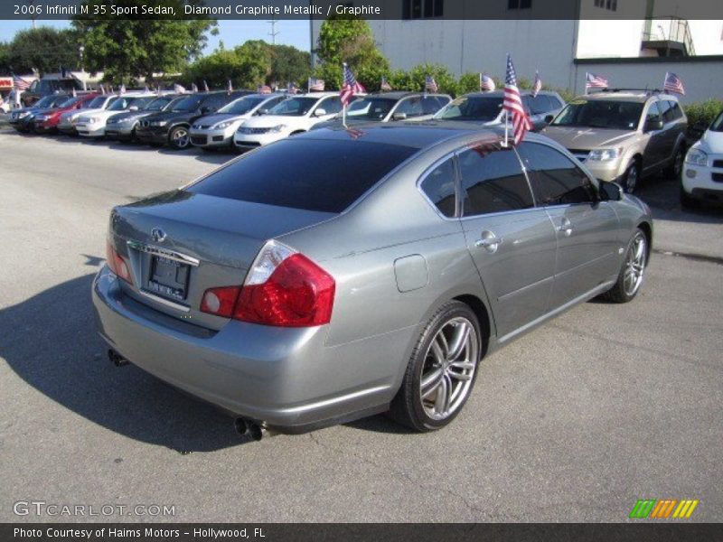 Diamond Graphite Metallic / Graphite 2006 Infiniti M 35 Sport Sedan
