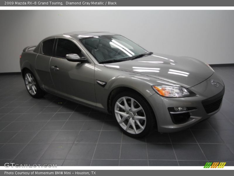 Diamond Gray Metallic / Black 2009 Mazda RX-8 Grand Touring