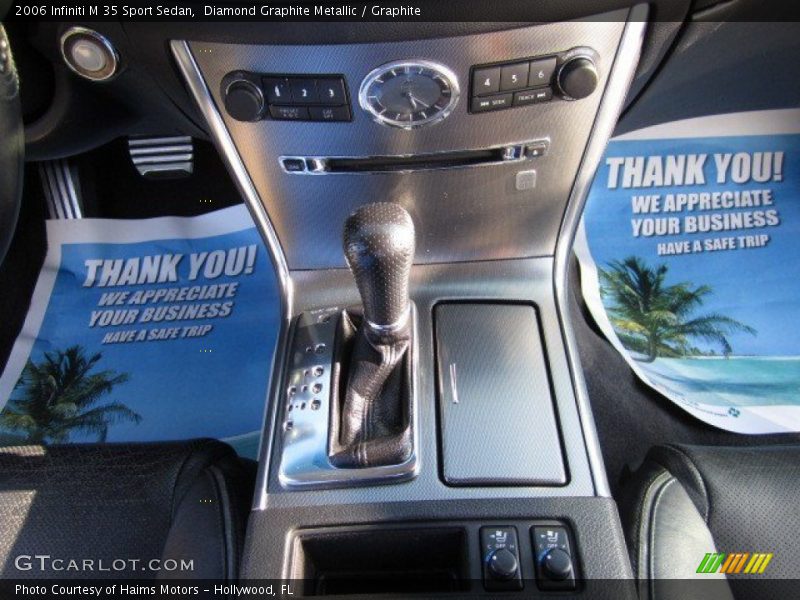 Diamond Graphite Metallic / Graphite 2006 Infiniti M 35 Sport Sedan