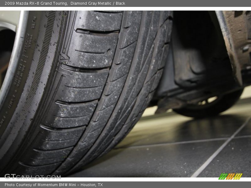 Diamond Gray Metallic / Black 2009 Mazda RX-8 Grand Touring