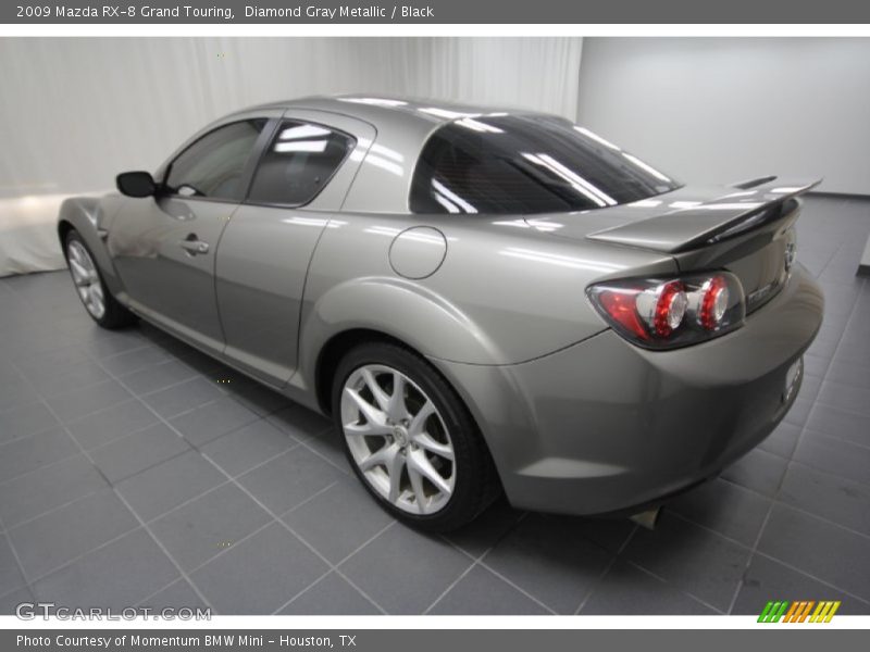 Diamond Gray Metallic / Black 2009 Mazda RX-8 Grand Touring