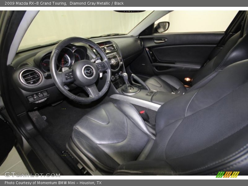 Diamond Gray Metallic / Black 2009 Mazda RX-8 Grand Touring