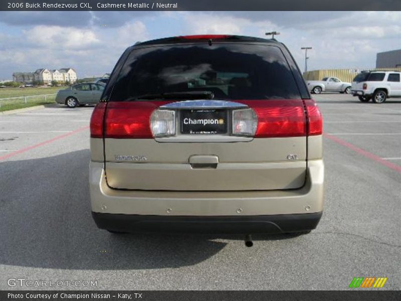 Cashmere Metallic / Neutral 2006 Buick Rendezvous CXL