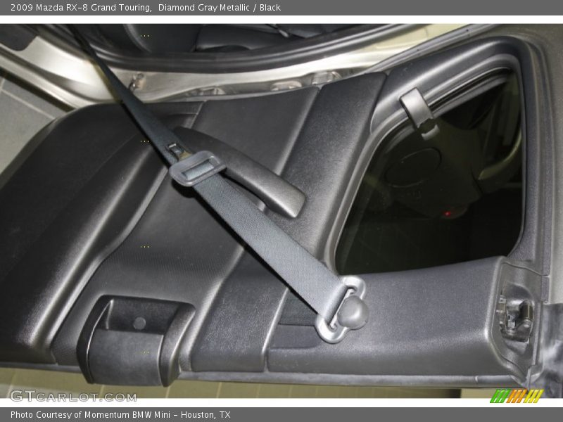 Diamond Gray Metallic / Black 2009 Mazda RX-8 Grand Touring