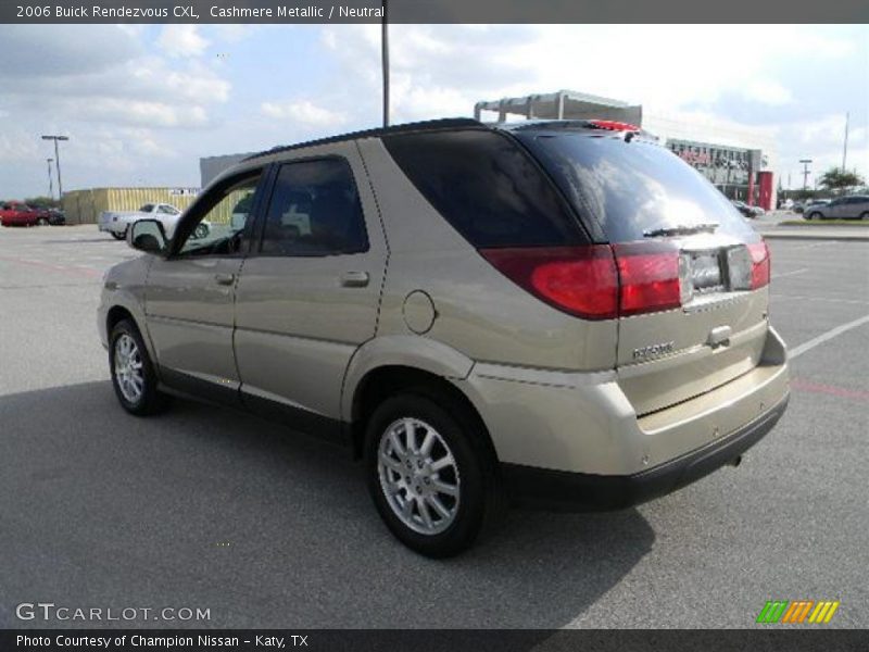 Cashmere Metallic / Neutral 2006 Buick Rendezvous CXL