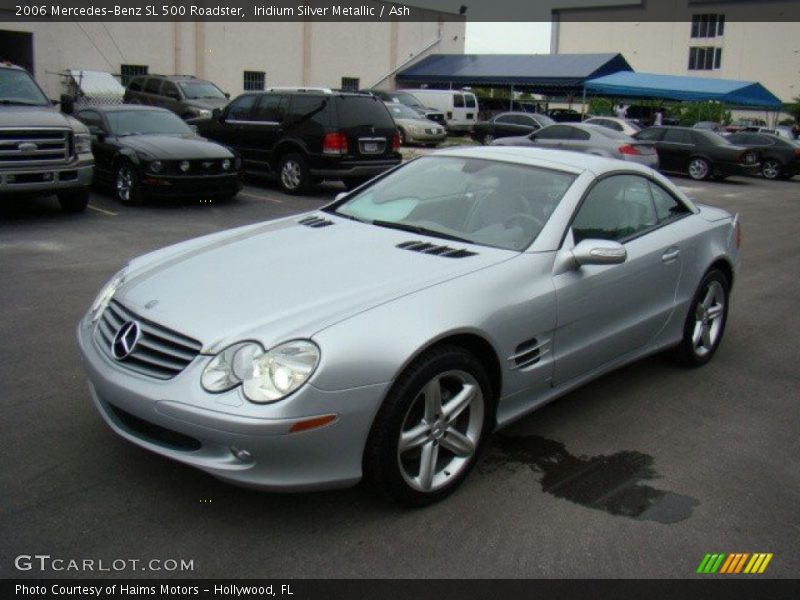 Iridium Silver Metallic / Ash 2006 Mercedes-Benz SL 500 Roadster