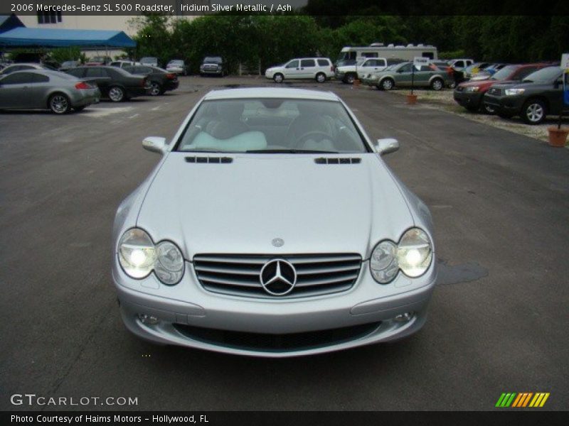 Iridium Silver Metallic / Ash 2006 Mercedes-Benz SL 500 Roadster