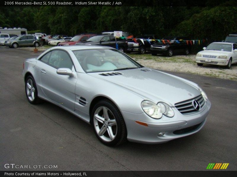 Iridium Silver Metallic / Ash 2006 Mercedes-Benz SL 500 Roadster
