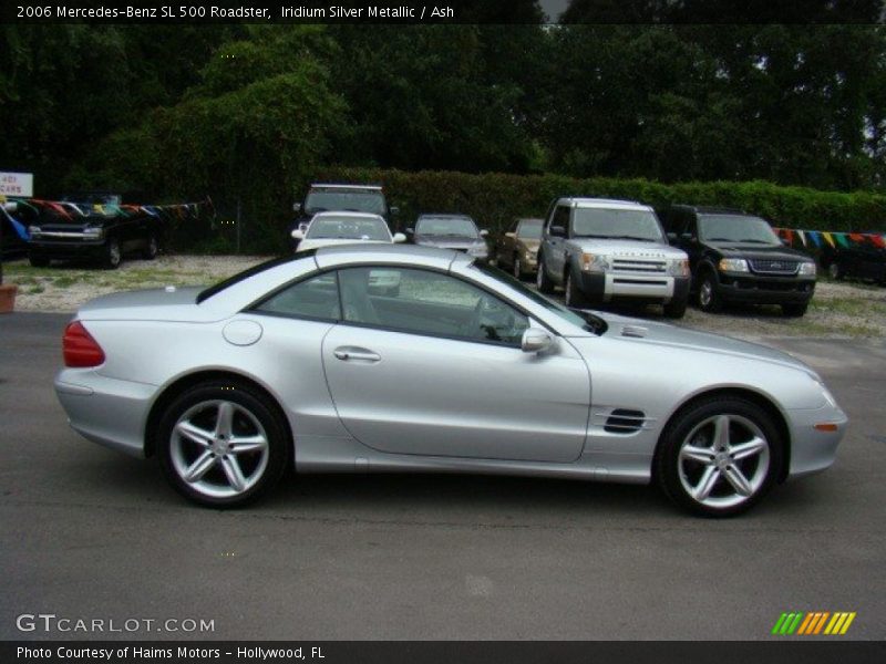 Iridium Silver Metallic / Ash 2006 Mercedes-Benz SL 500 Roadster