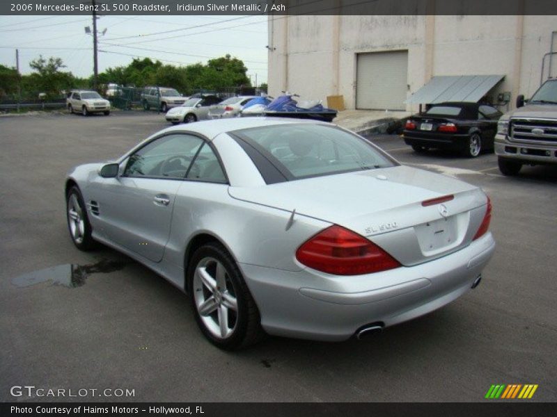 Iridium Silver Metallic / Ash 2006 Mercedes-Benz SL 500 Roadster