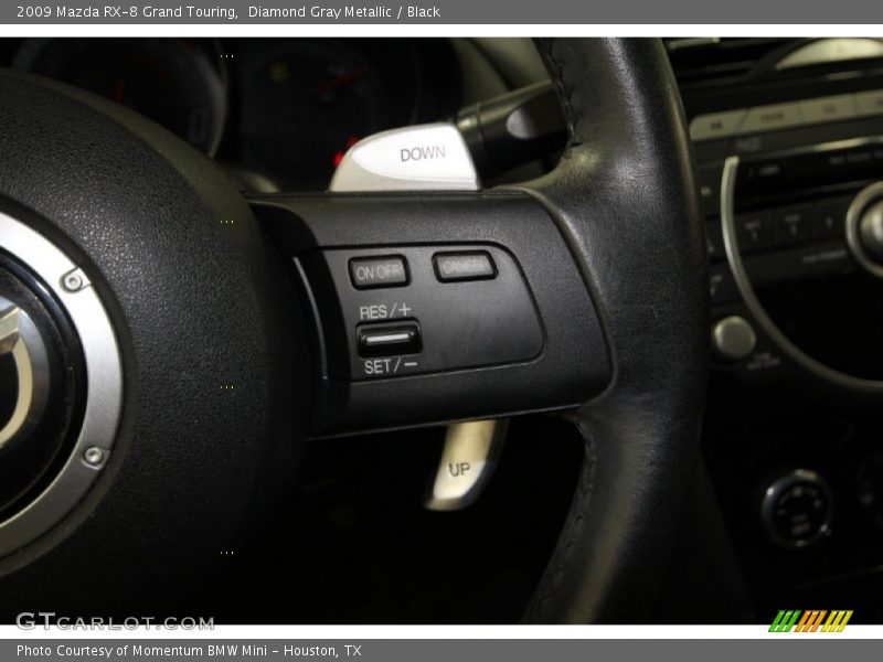 Diamond Gray Metallic / Black 2009 Mazda RX-8 Grand Touring