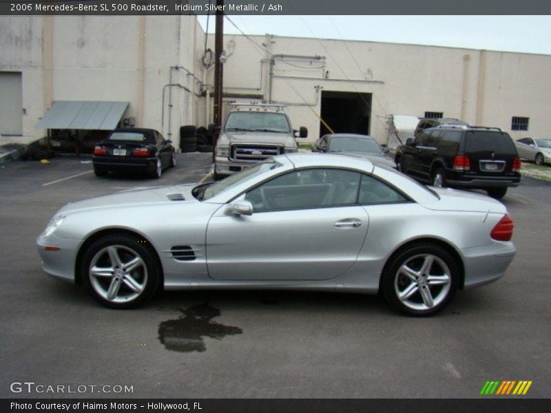 Iridium Silver Metallic / Ash 2006 Mercedes-Benz SL 500 Roadster