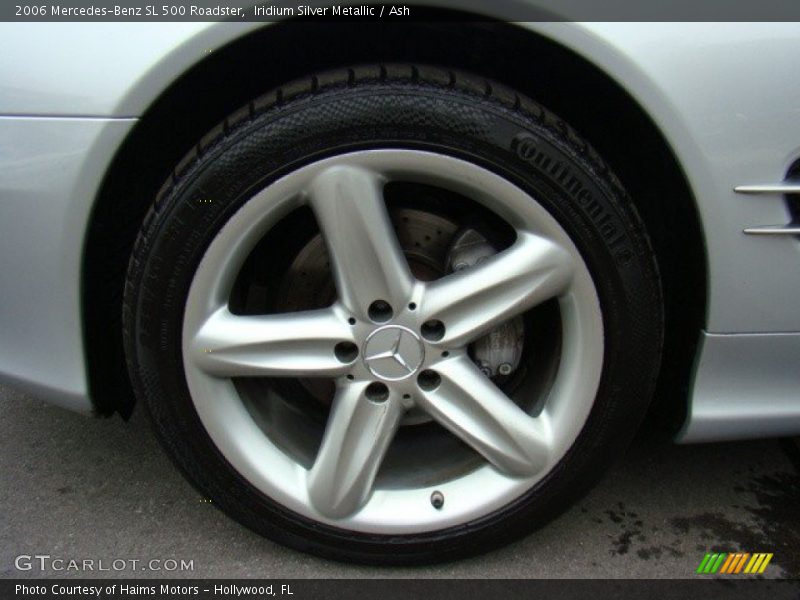 Iridium Silver Metallic / Ash 2006 Mercedes-Benz SL 500 Roadster