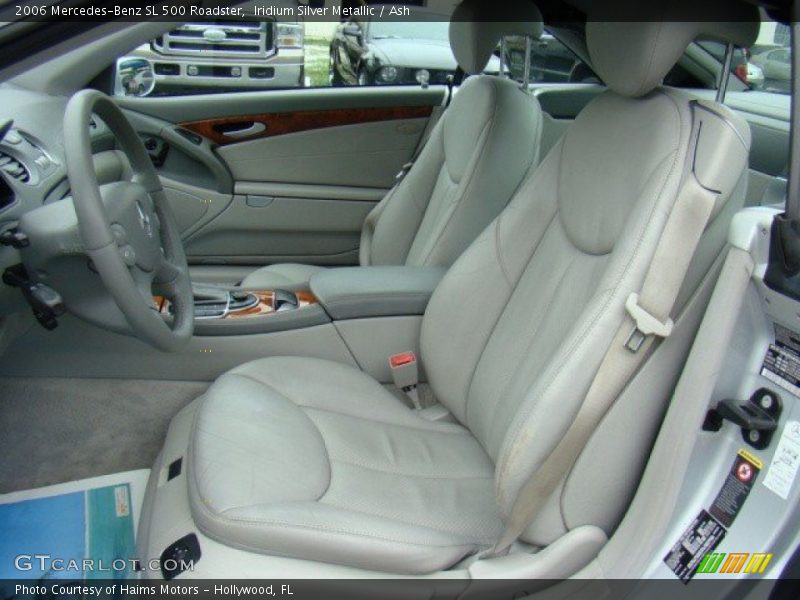 Iridium Silver Metallic / Ash 2006 Mercedes-Benz SL 500 Roadster