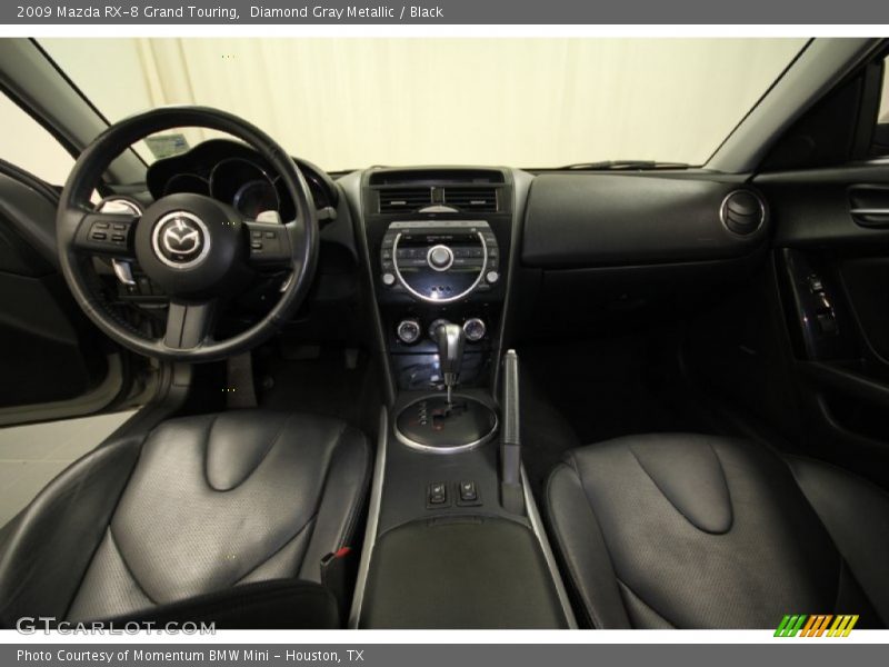 Diamond Gray Metallic / Black 2009 Mazda RX-8 Grand Touring