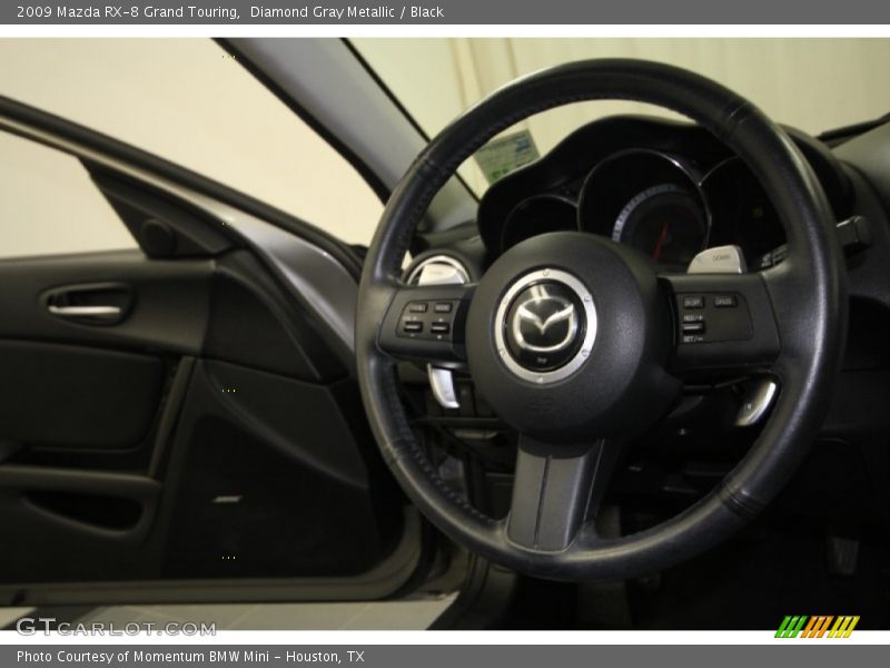 Diamond Gray Metallic / Black 2009 Mazda RX-8 Grand Touring