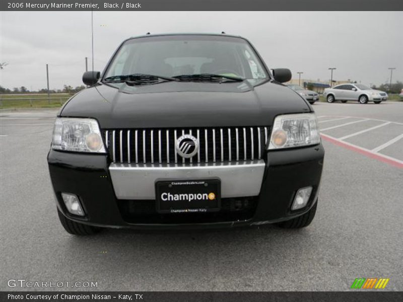 Black / Black 2006 Mercury Mariner Premier