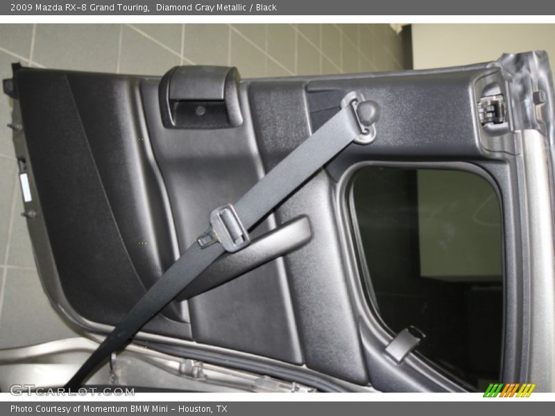 Diamond Gray Metallic / Black 2009 Mazda RX-8 Grand Touring