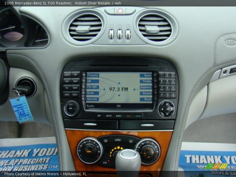 Iridium Silver Metallic / Ash 2006 Mercedes-Benz SL 500 Roadster
