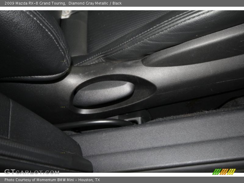 Diamond Gray Metallic / Black 2009 Mazda RX-8 Grand Touring