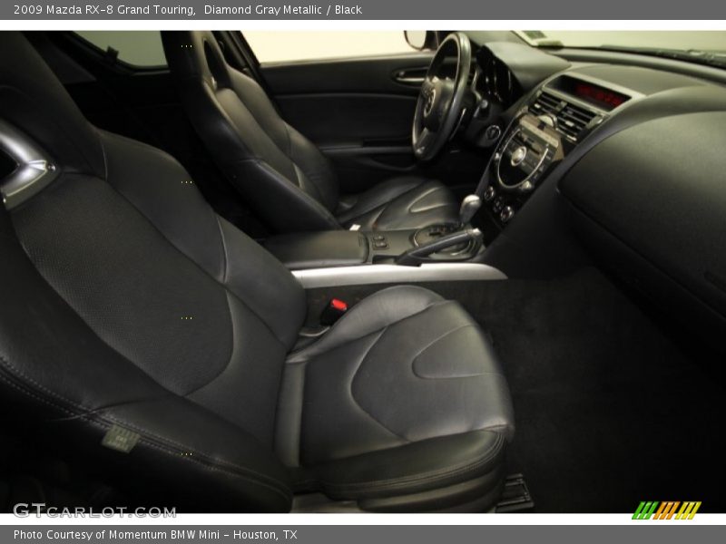Diamond Gray Metallic / Black 2009 Mazda RX-8 Grand Touring