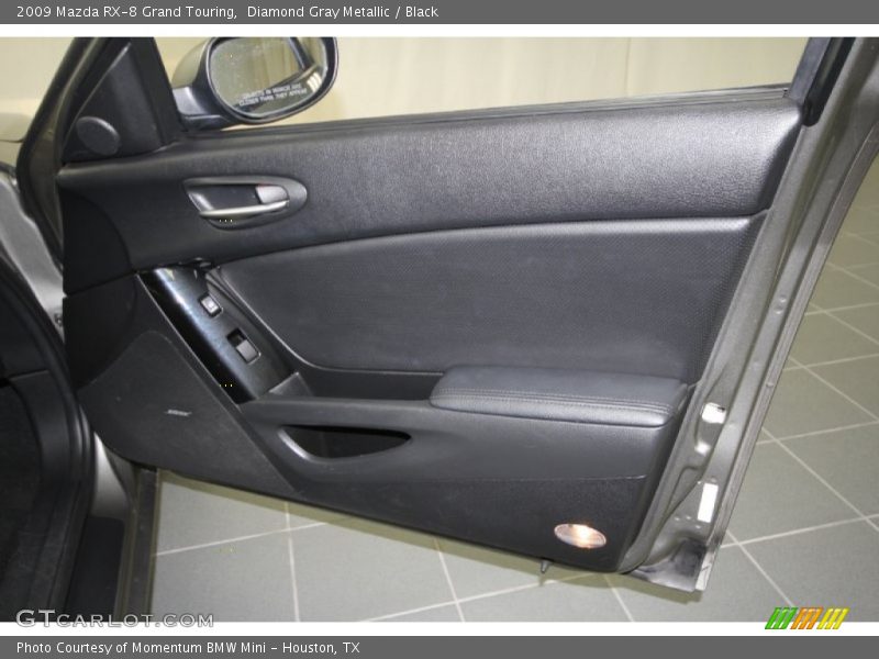 Diamond Gray Metallic / Black 2009 Mazda RX-8 Grand Touring
