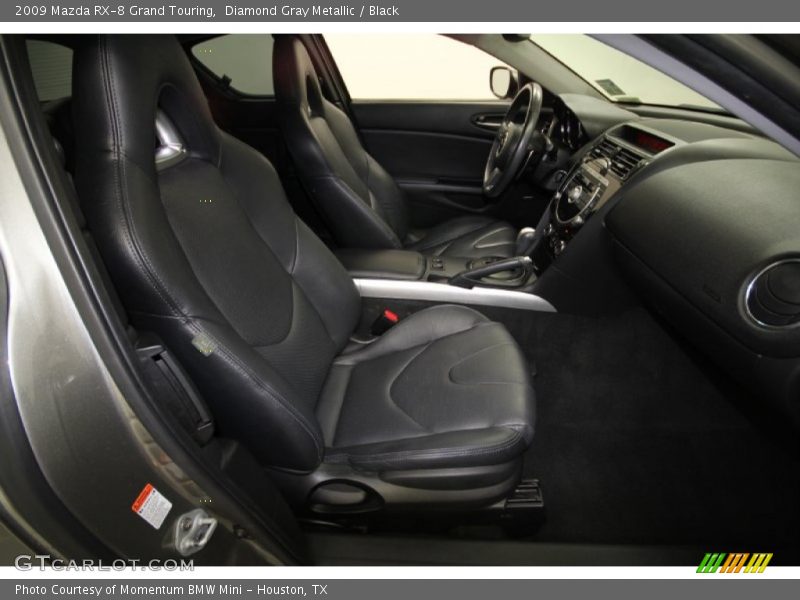 Diamond Gray Metallic / Black 2009 Mazda RX-8 Grand Touring