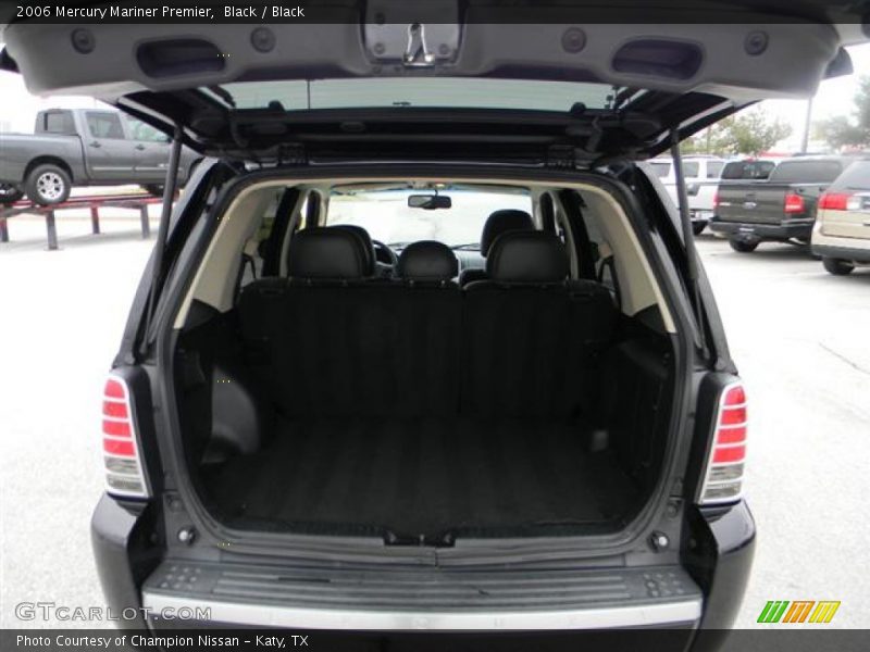 Black / Black 2006 Mercury Mariner Premier