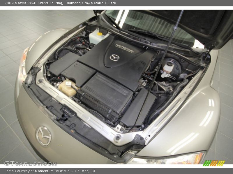 Diamond Gray Metallic / Black 2009 Mazda RX-8 Grand Touring