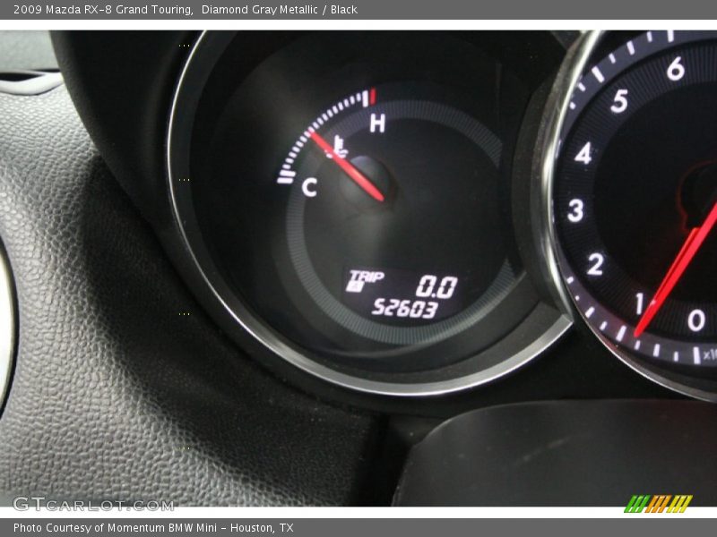 Diamond Gray Metallic / Black 2009 Mazda RX-8 Grand Touring