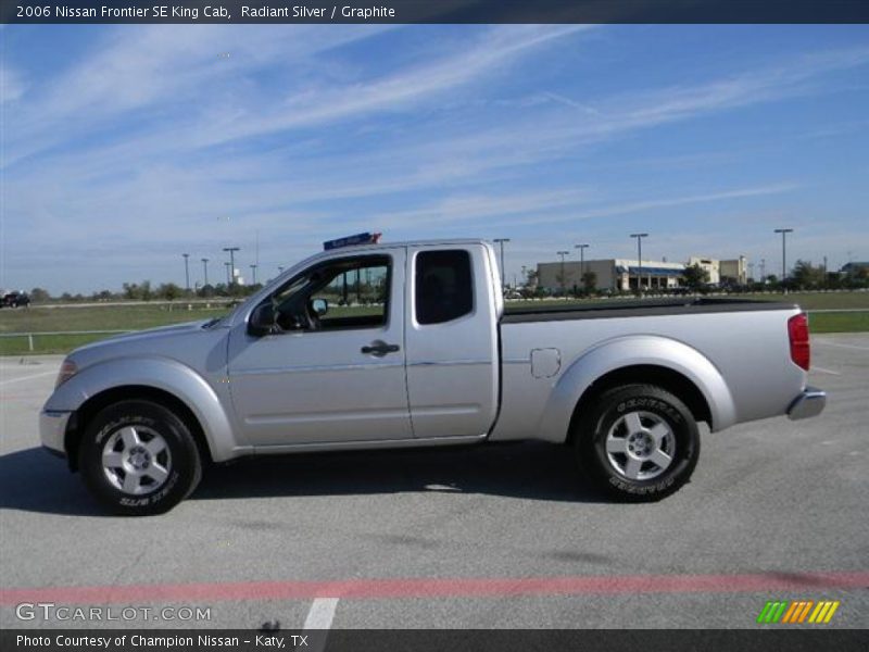 Radiant Silver / Graphite 2006 Nissan Frontier SE King Cab