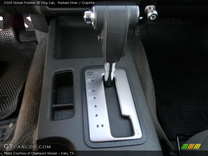  2006 Frontier SE King Cab 5 Speed Automatic Shifter