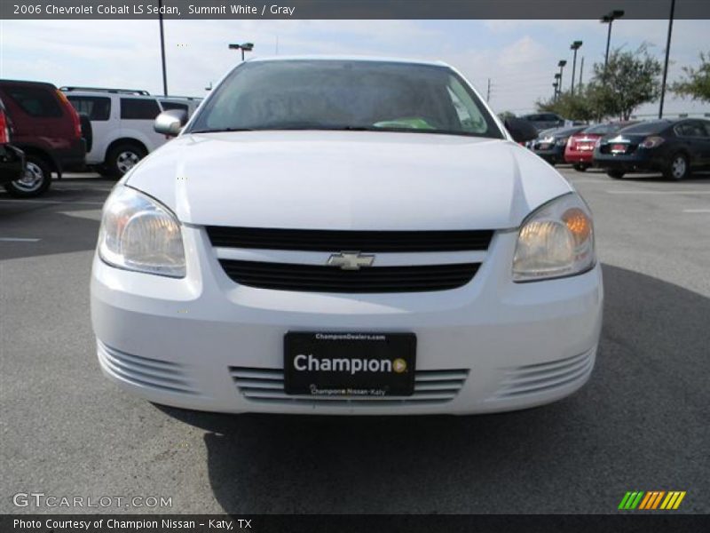 Summit White / Gray 2006 Chevrolet Cobalt LS Sedan