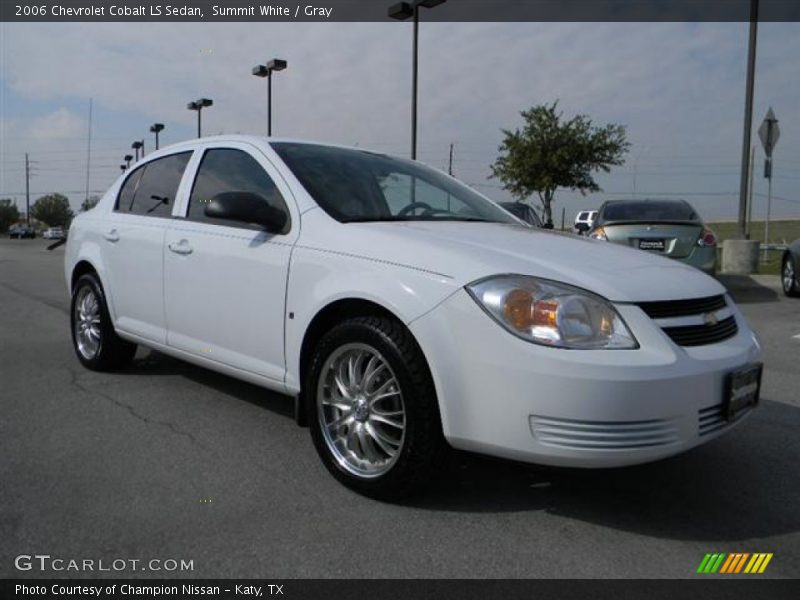 Summit White / Gray 2006 Chevrolet Cobalt LS Sedan