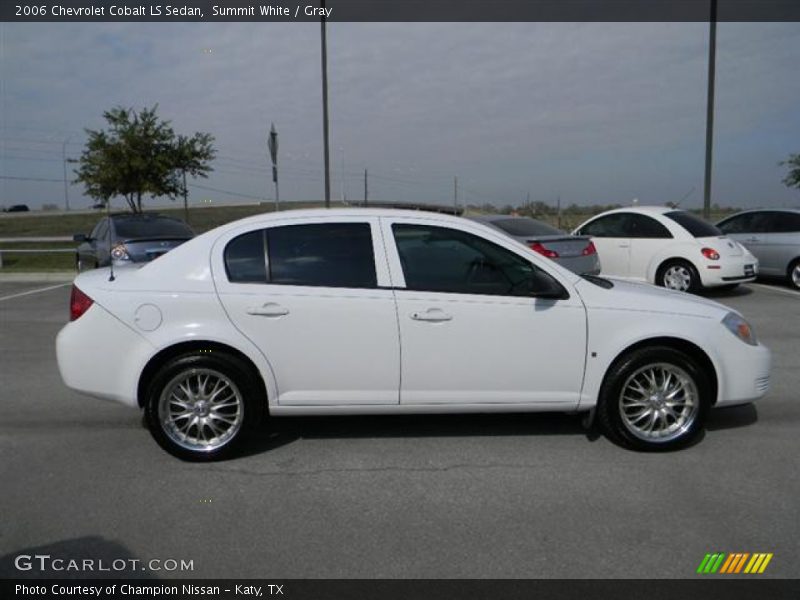 Summit White / Gray 2006 Chevrolet Cobalt LS Sedan