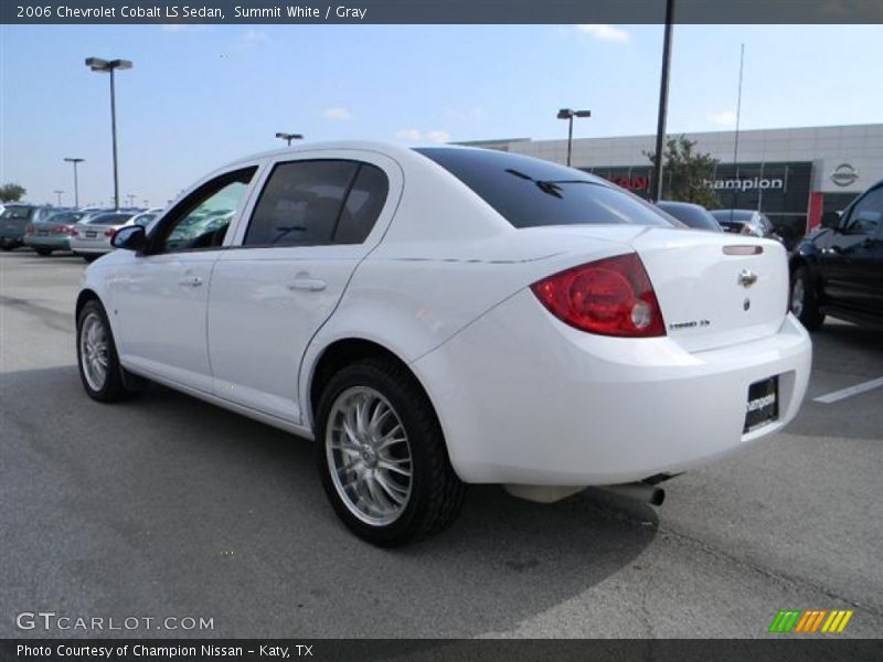 Summit White / Gray 2006 Chevrolet Cobalt LS Sedan