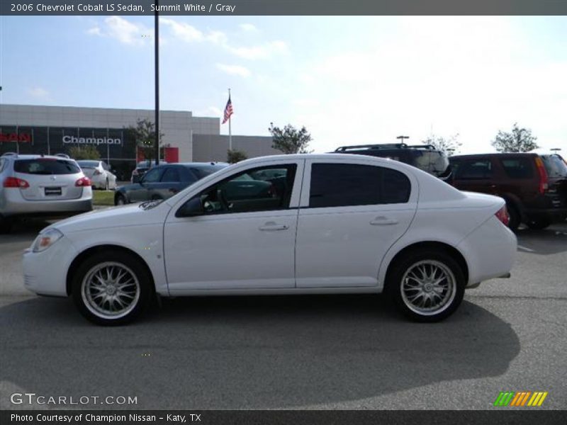 Summit White / Gray 2006 Chevrolet Cobalt LS Sedan