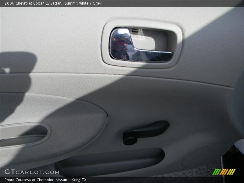 Summit White / Gray 2006 Chevrolet Cobalt LS Sedan