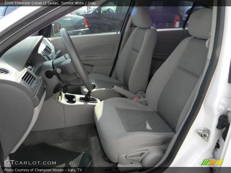 Summit White / Gray 2006 Chevrolet Cobalt LS Sedan