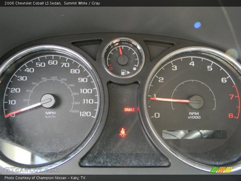 Summit White / Gray 2006 Chevrolet Cobalt LS Sedan