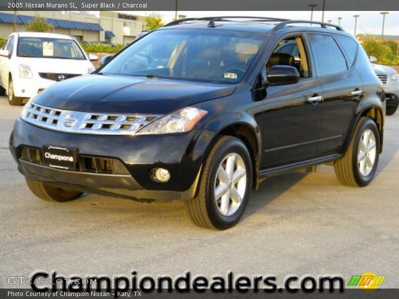 Super Black / Charcoal 2005 Nissan Murano SL