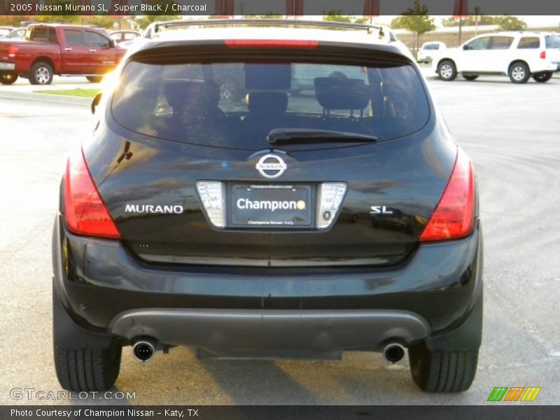 Super Black / Charcoal 2005 Nissan Murano SL